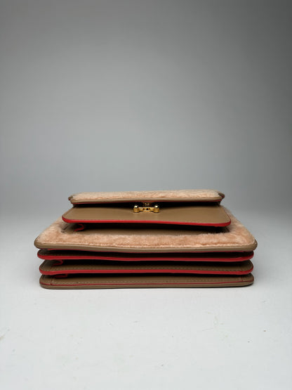 Vintage Marni Trunk bag brown