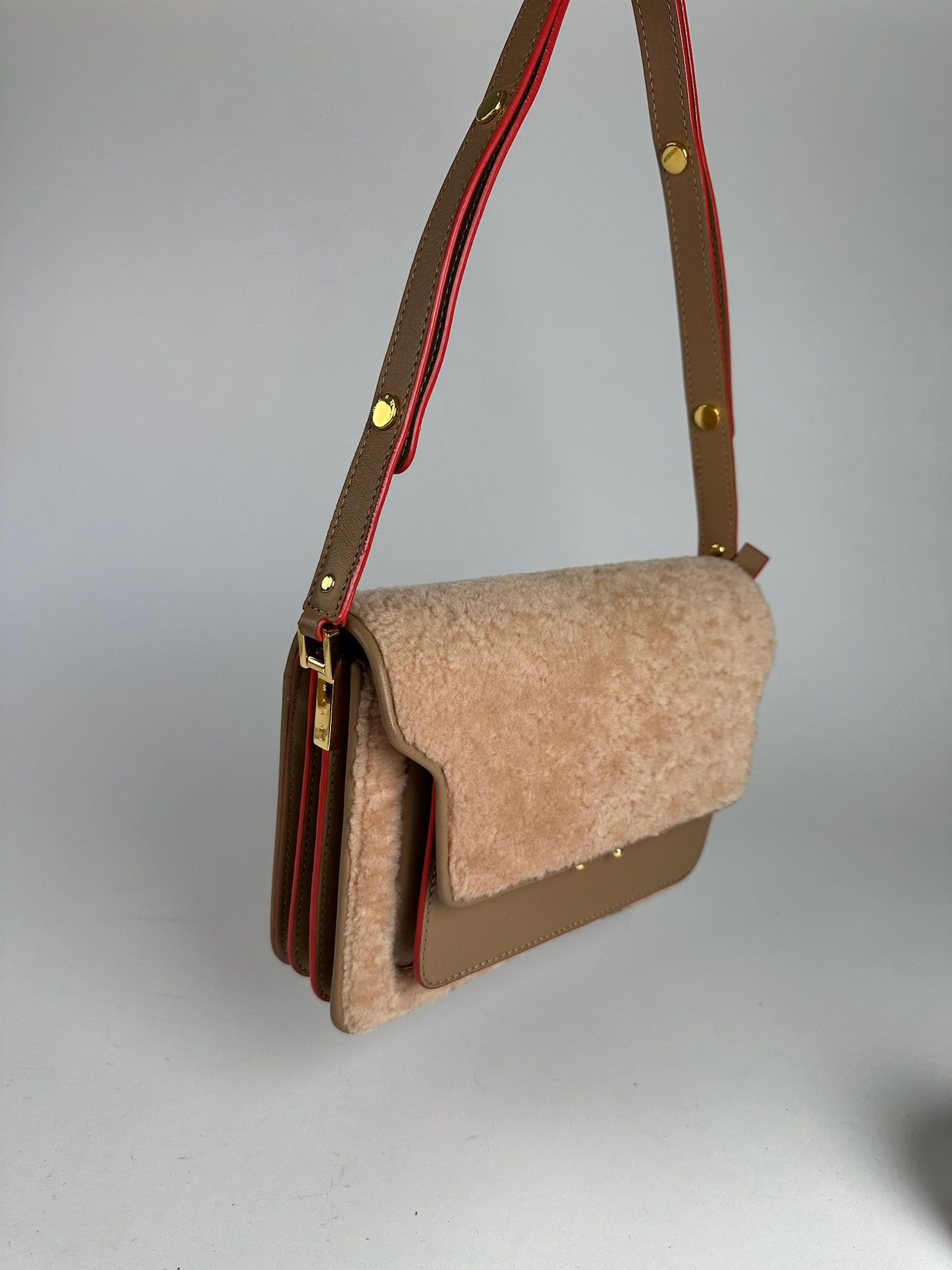 Vintage Marni Trunk bag brown