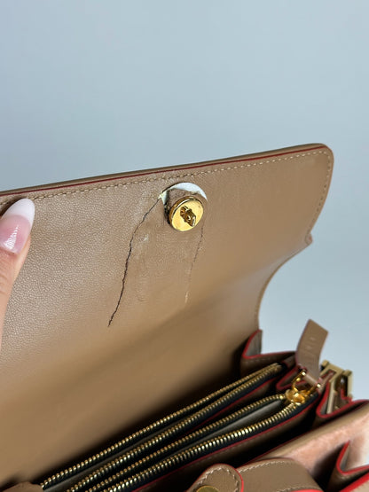 Vintage Marni Trunk bag brown