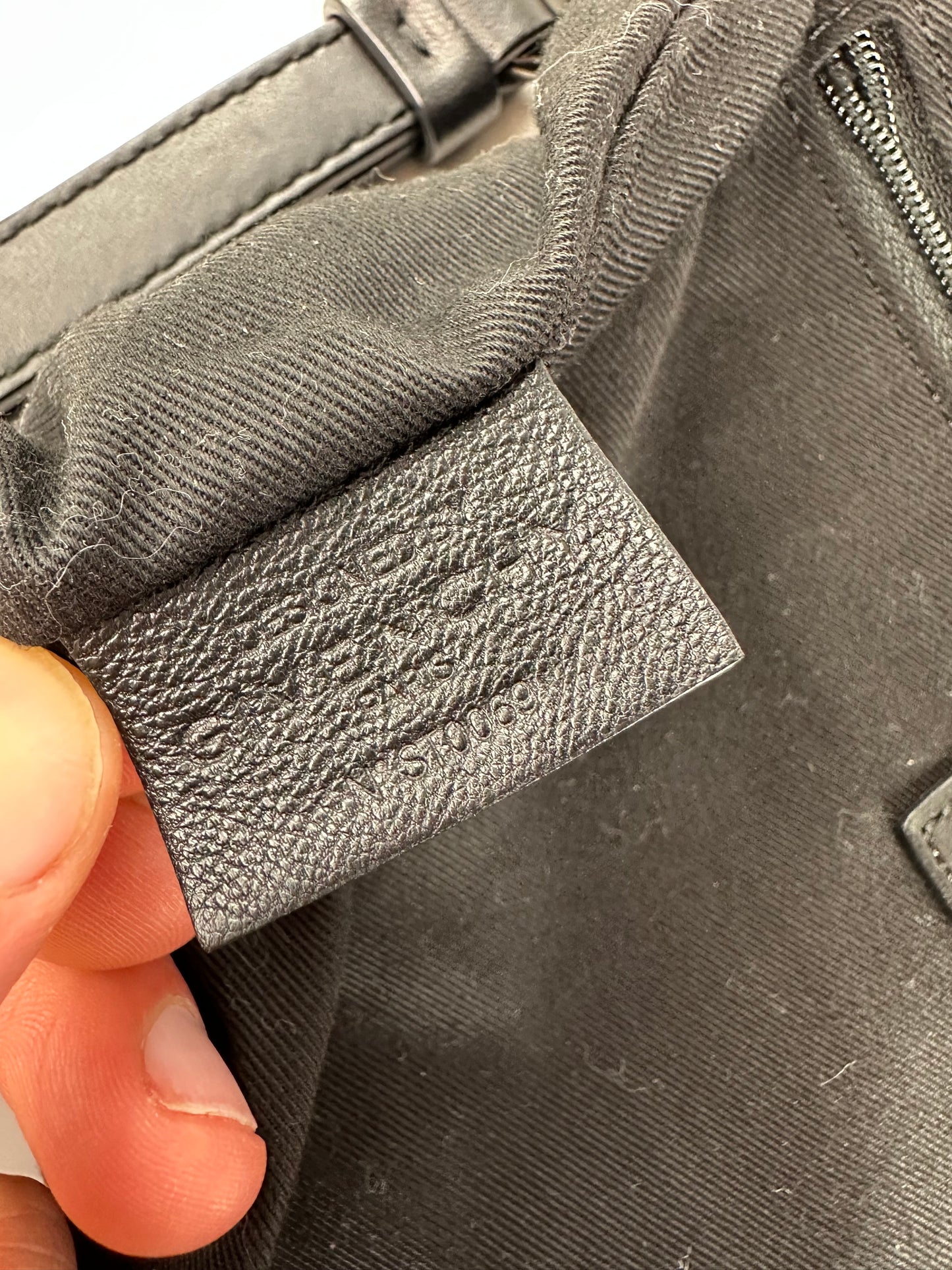 Vintage Givenchy Avantgarde Leather Clutch Black