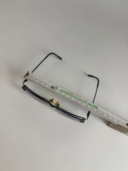 Vintage Chanel Sunglasses steel transparent