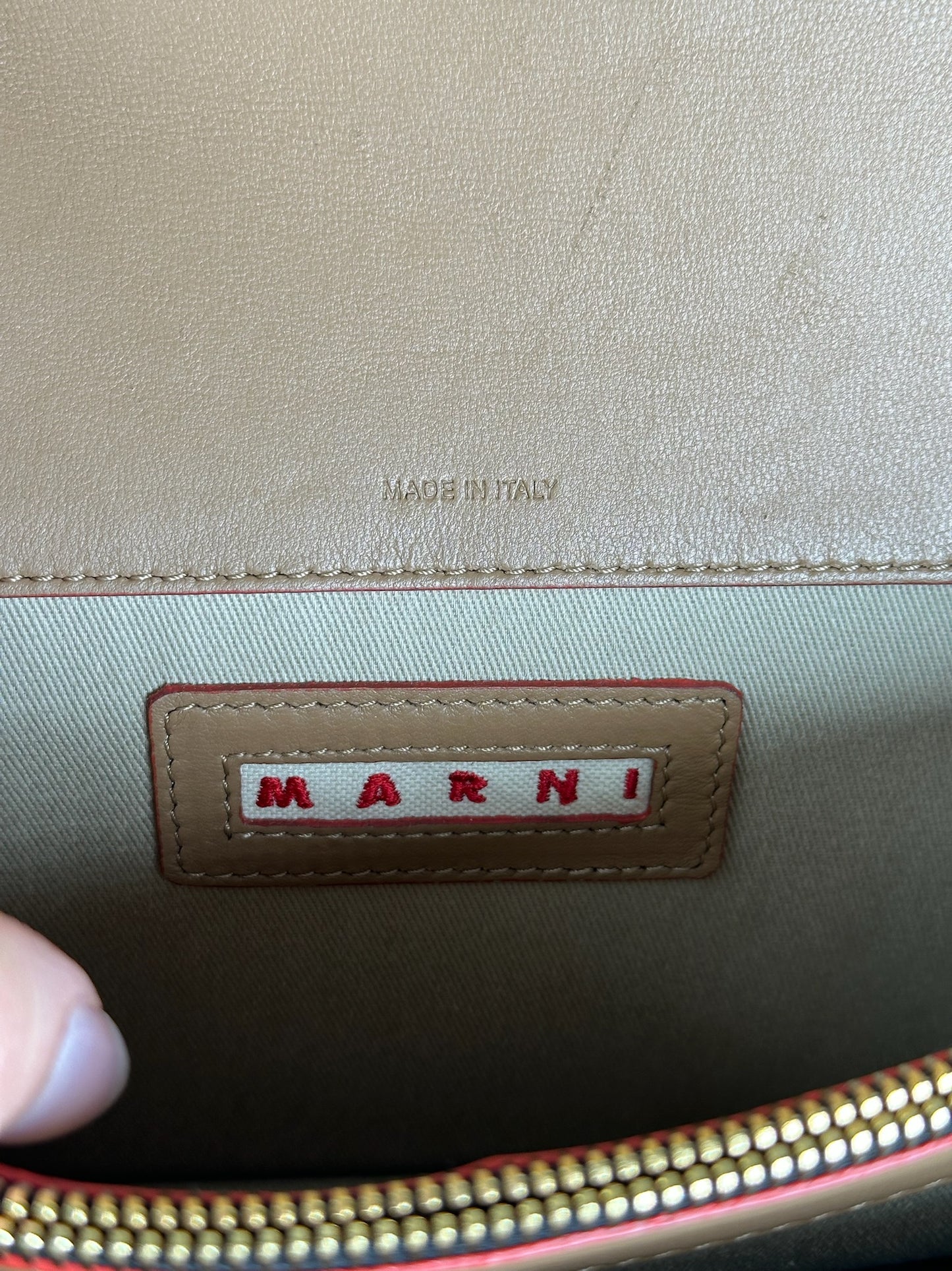 Vintage Marni Trunk bag brown