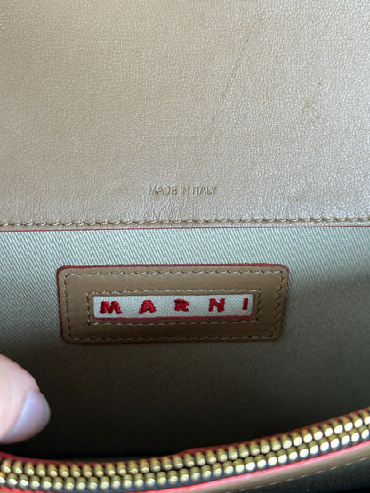 Vintage Marni Trunk bag brown