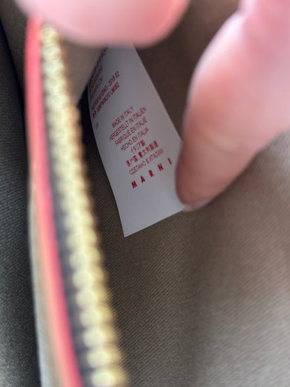 Vintage Marni Trunk bag brown