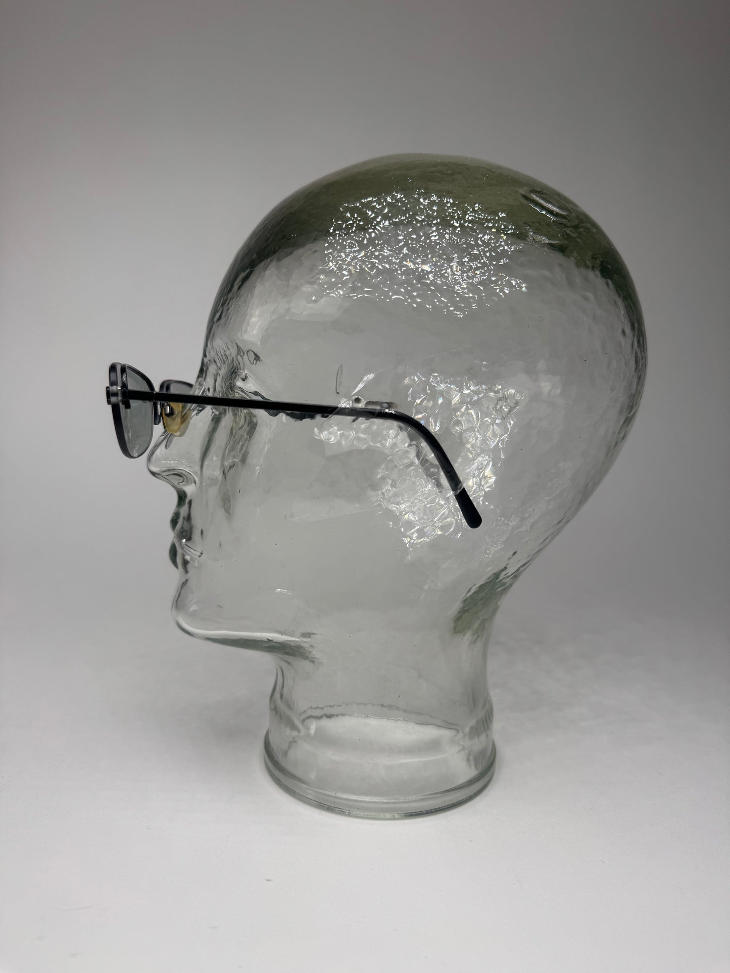 Vintage Chanel Sunglasses steel transparent