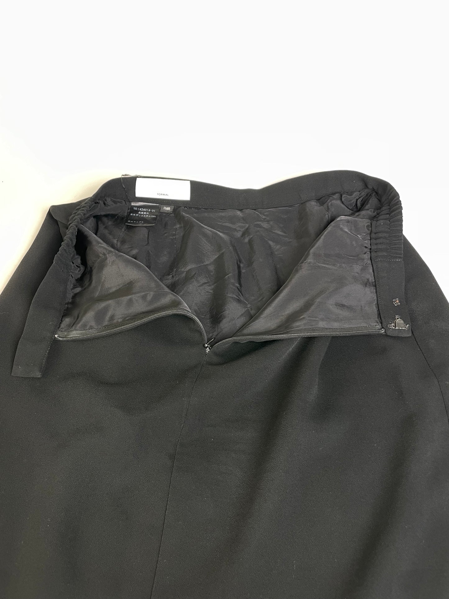 Vintage Chloe Pleated Skirt Black L
