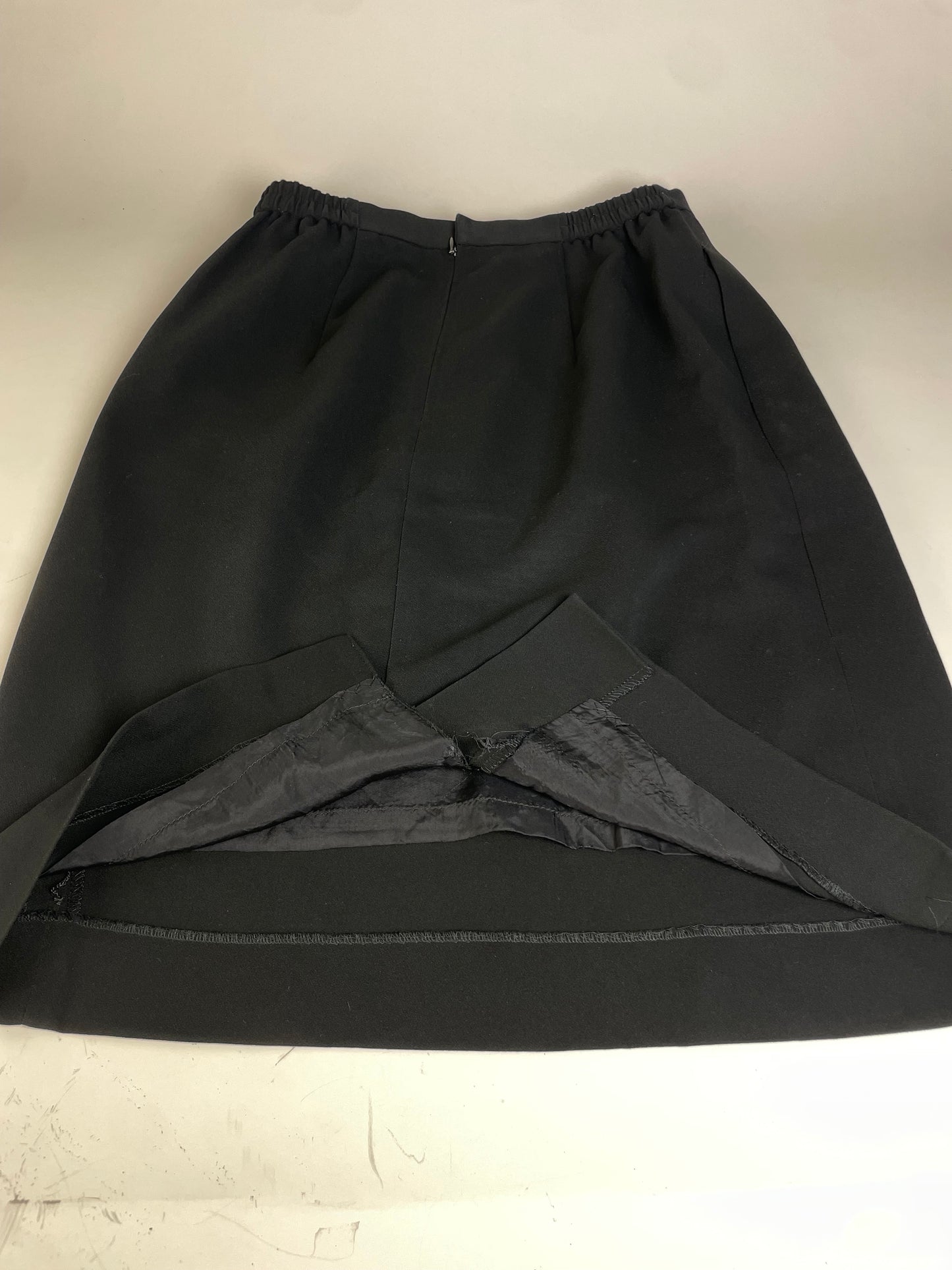 Vintage Chloe Pleated Skirt Black L