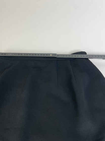 Vintage Chloe Pleated Skirt Black L