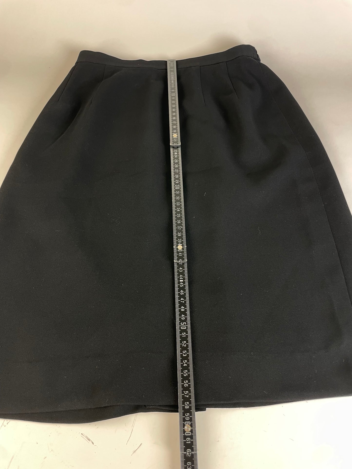 Vintage Chloe Pleated Skirt Black L