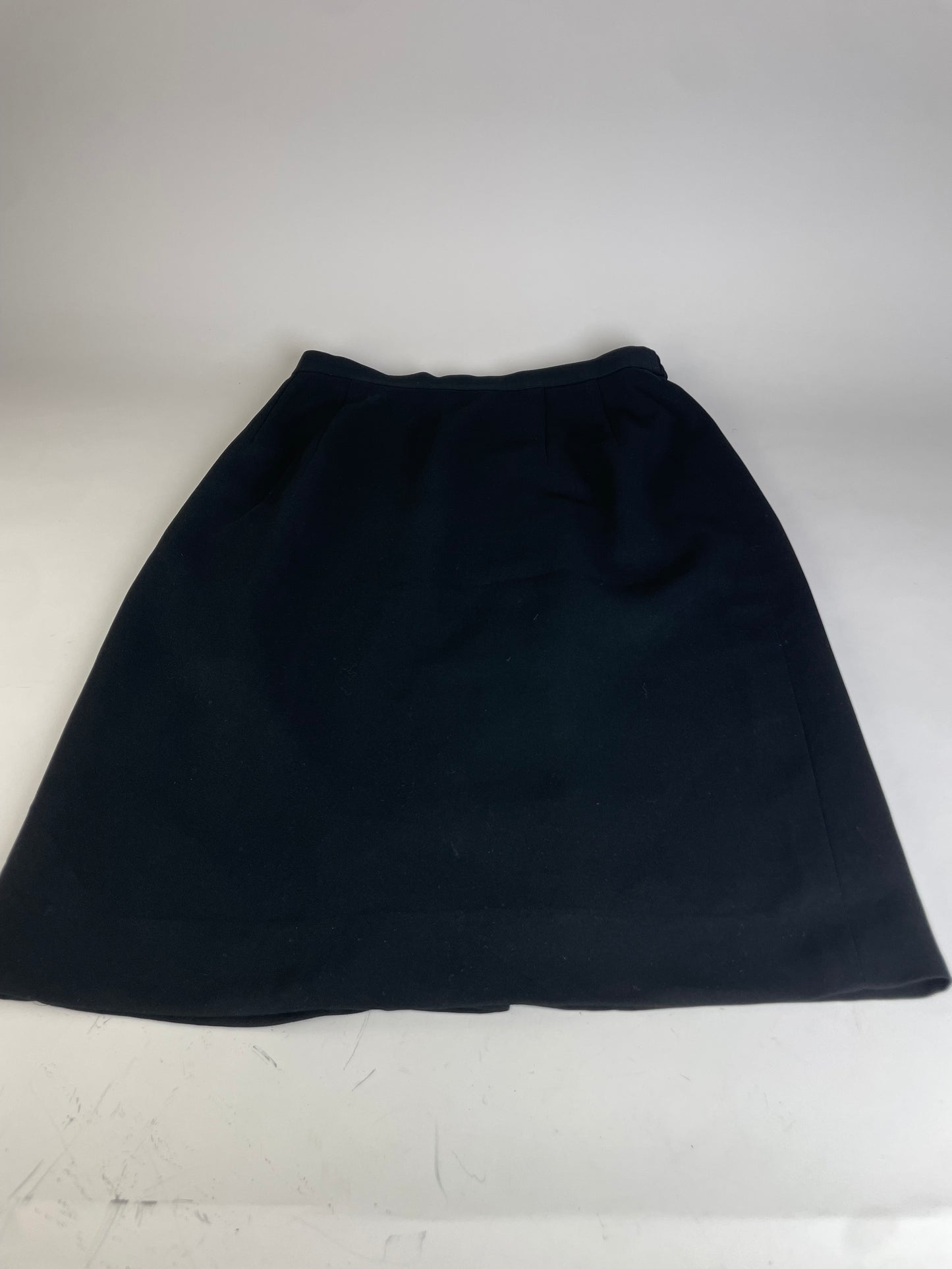 Vintage Chloe Pleated Skirt Black L