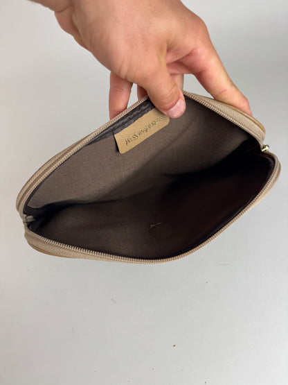 Pochette cosmétique vintage Yves Saint Laurent
