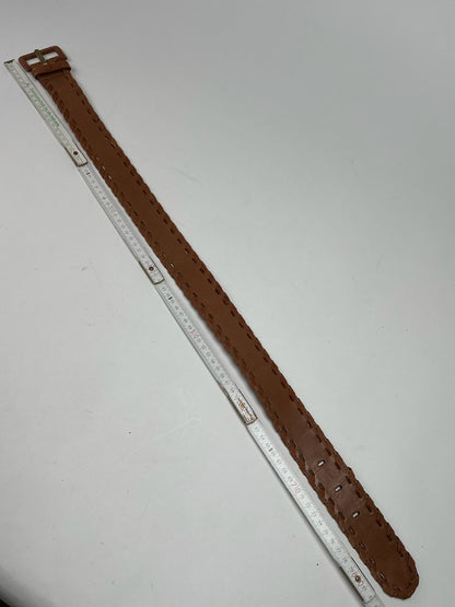 Vintage Loewe Leather Belt Brown