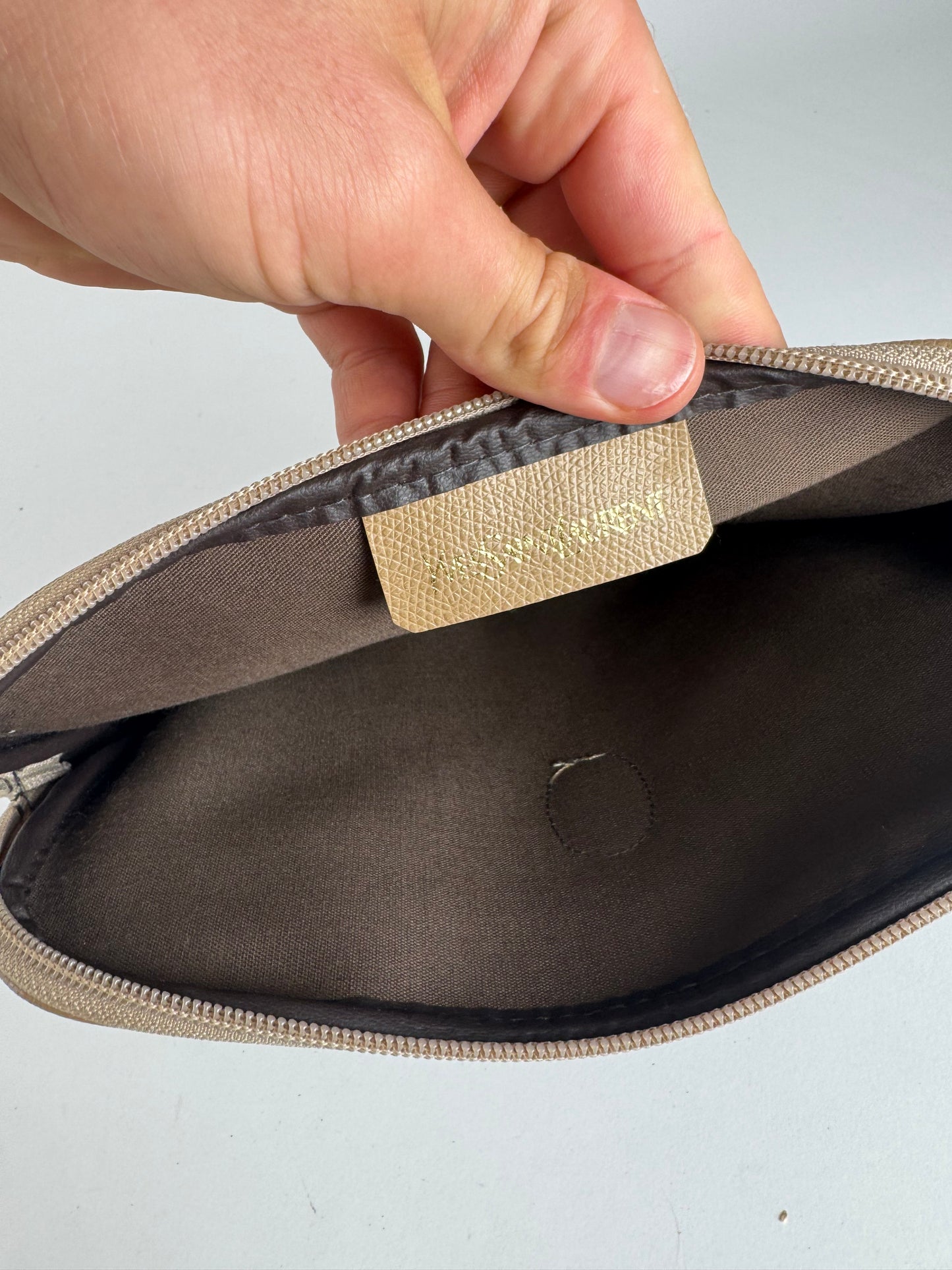 Pochette cosmétique vintage Yves Saint Laurent