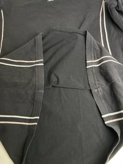 Vintage Courreges Canvas Crewneck Black White