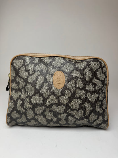 Pochette cosmétique vintage Yves Saint Laurent