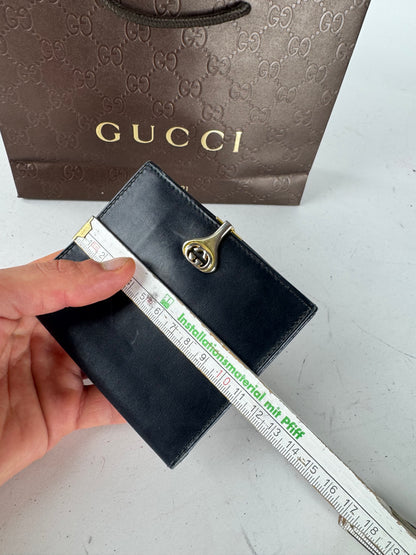 Vintage Gucci Leather Wallet Black