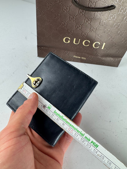 Vintage Gucci Leather Wallet Black