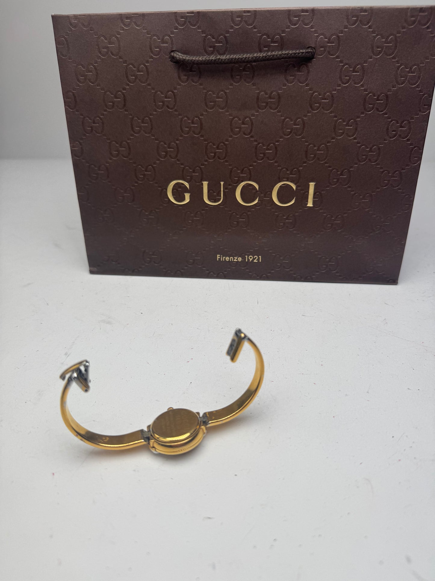 Vintage Gucci Horsebit Quartz Watch golden