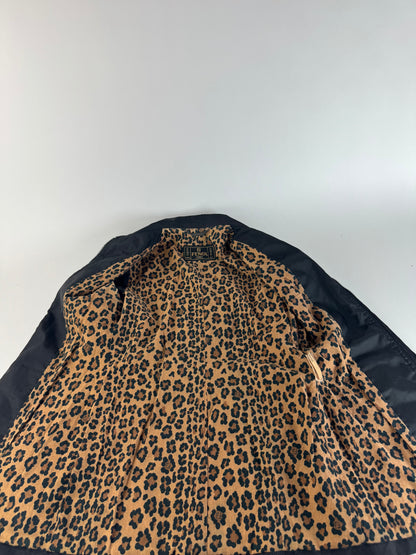 Vintage Fendi Trenchcoat Polyester black M