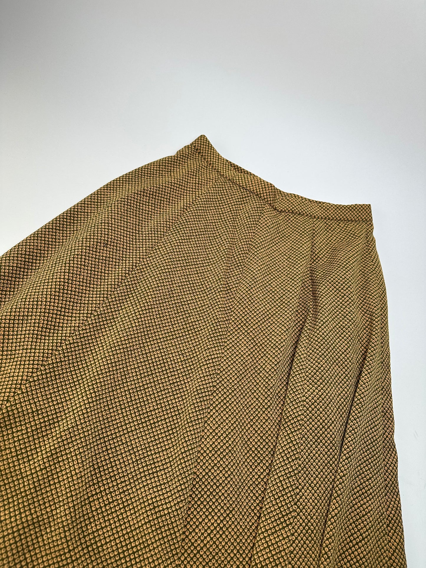 Vintage Gucci Wool Twin Set Abstract Gold Brown M
