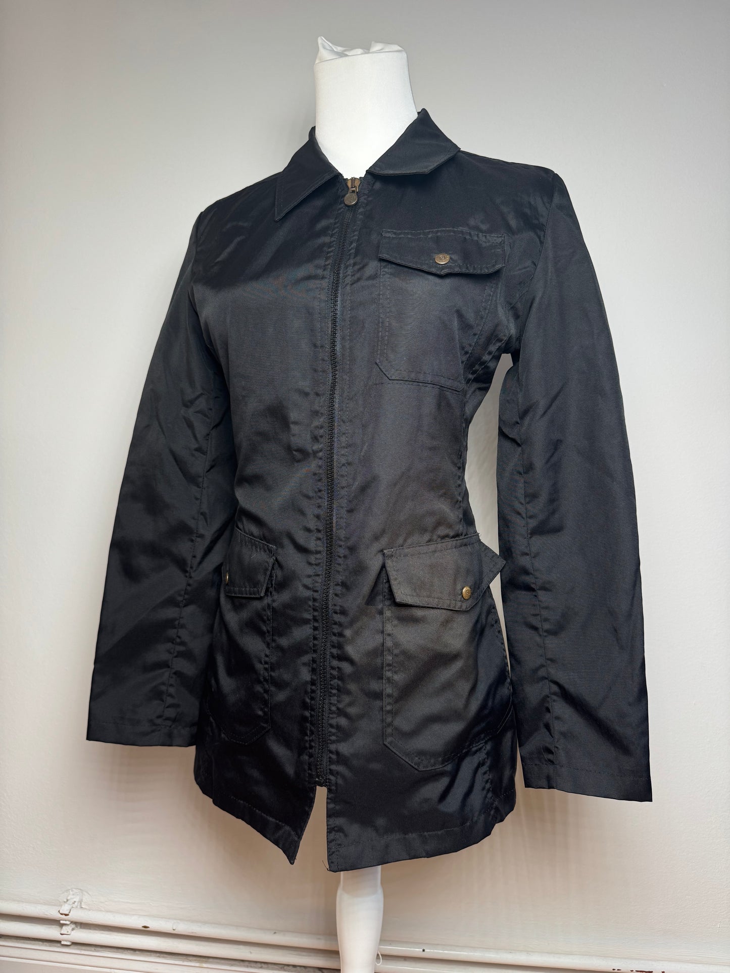 Vintage Fendi Trenchcoat Polyester black M