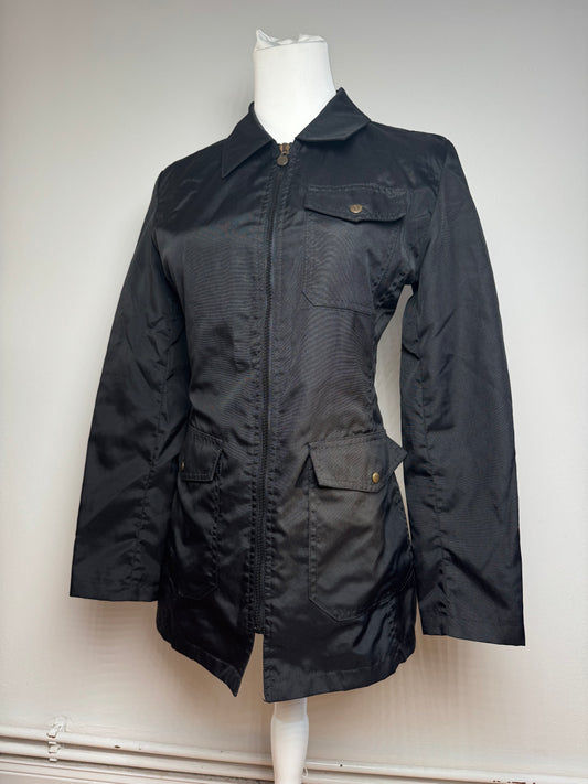 Vintage Fendi Trenchcoat Polyester black M