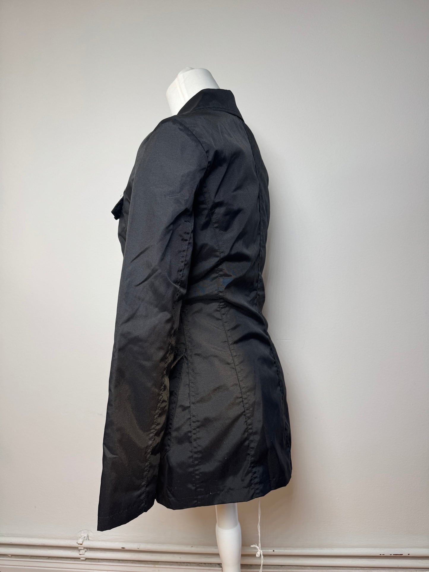 Vintage Fendi Trenchcoat Polyester black M