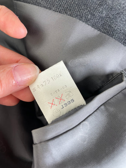 Vintage Dior Wool Blazer Gray XL