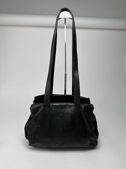 Vintage Prada Leather Bag Black