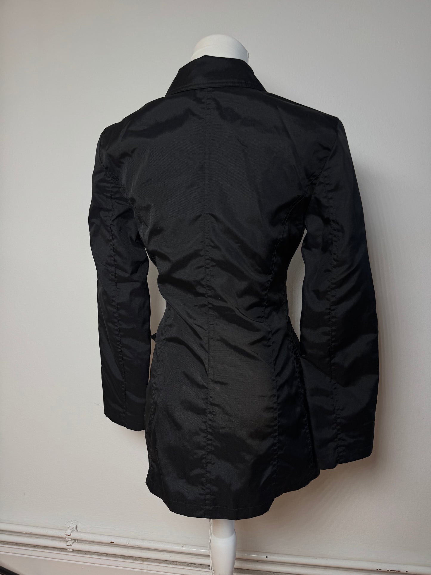 Vintage Fendi Trenchcoat Polyester black M