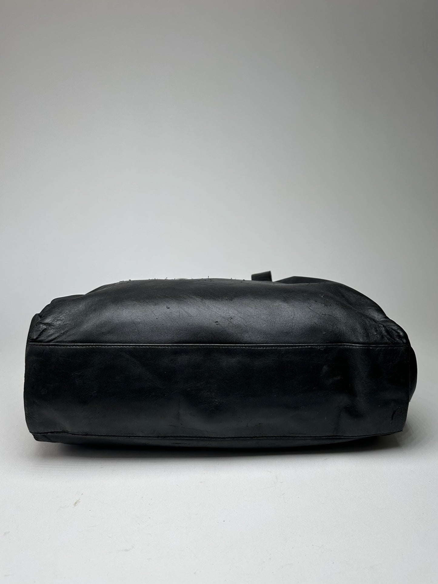 Vintage Prada Leather Bag Black