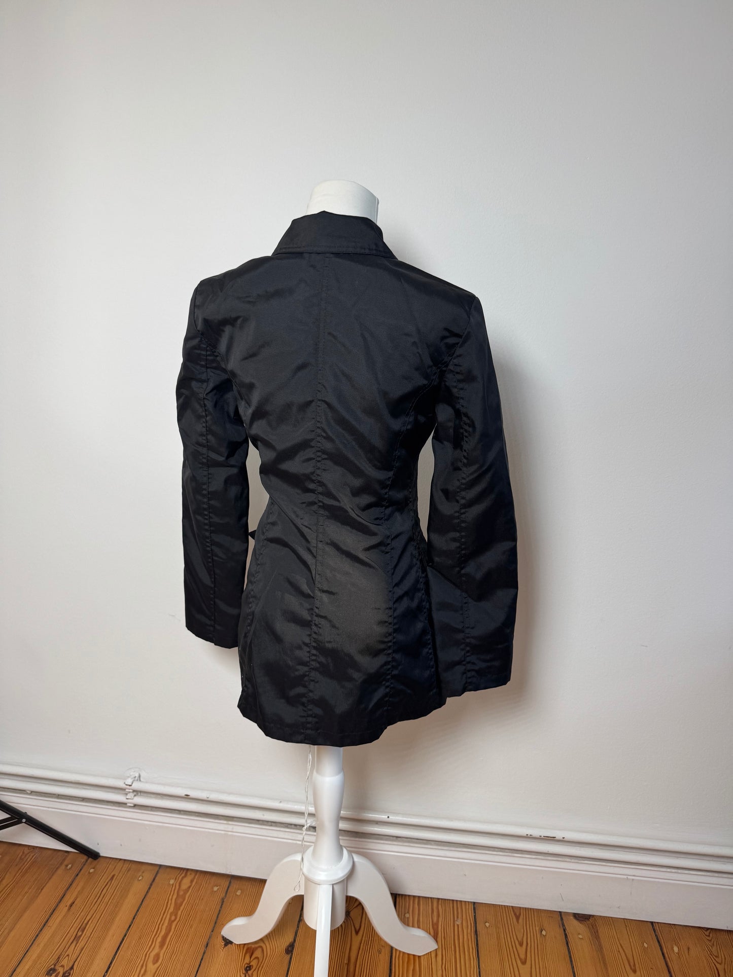 Vintage Fendi Trenchcoat Polyester black M