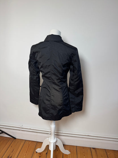 Vintage Fendi Trenchcoat Polyester black M