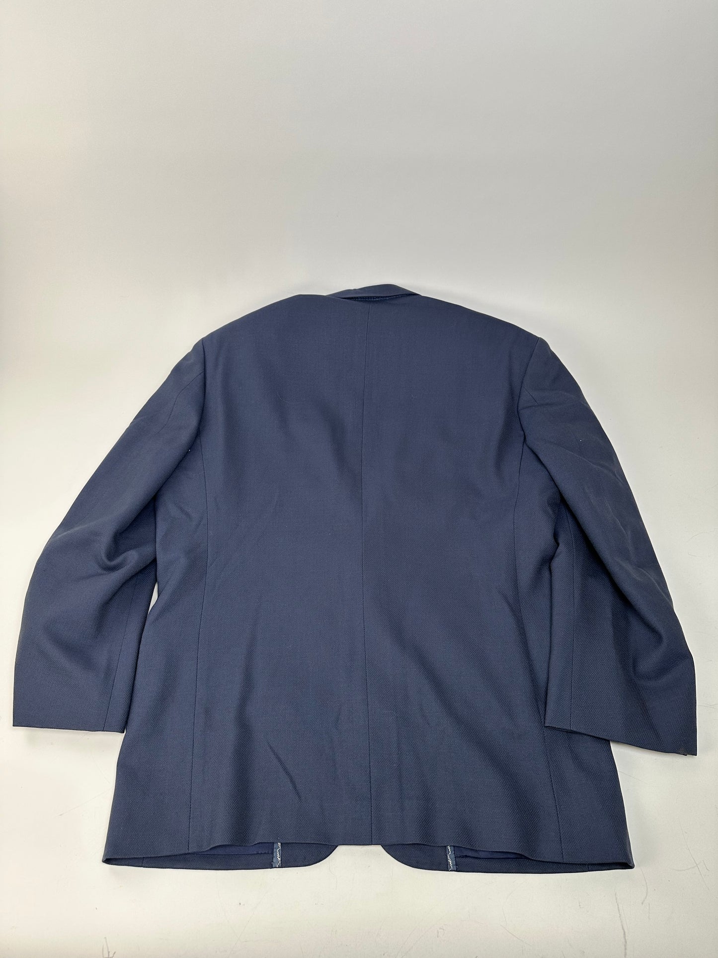 Vintage Balenciaga Wool Blend Suit Navy L