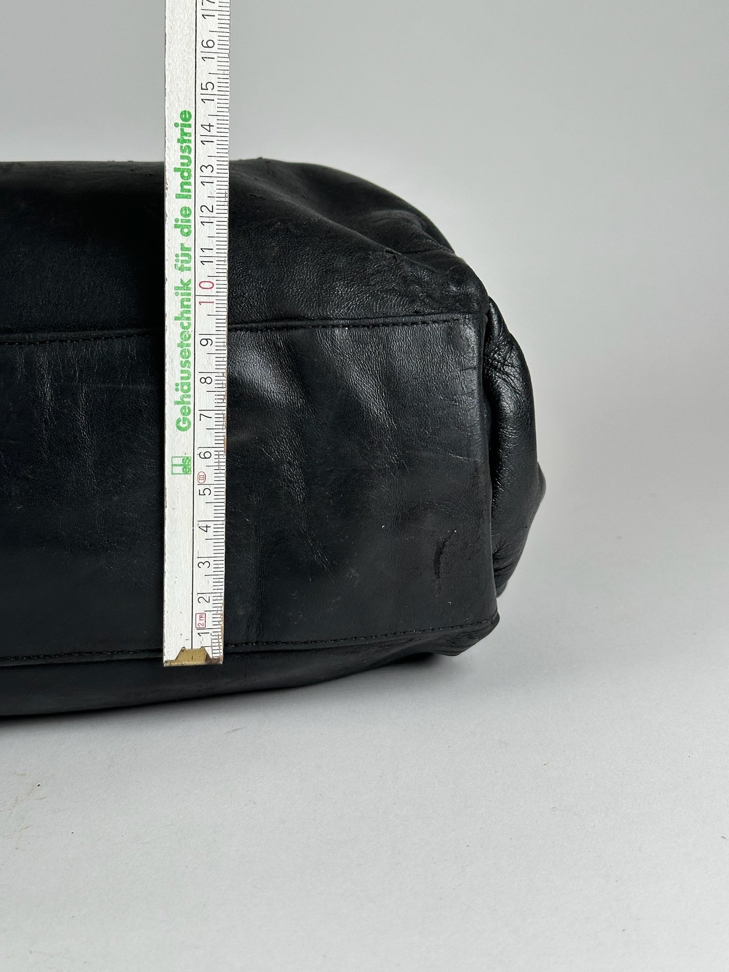 Vintage Prada Leather Bag Black