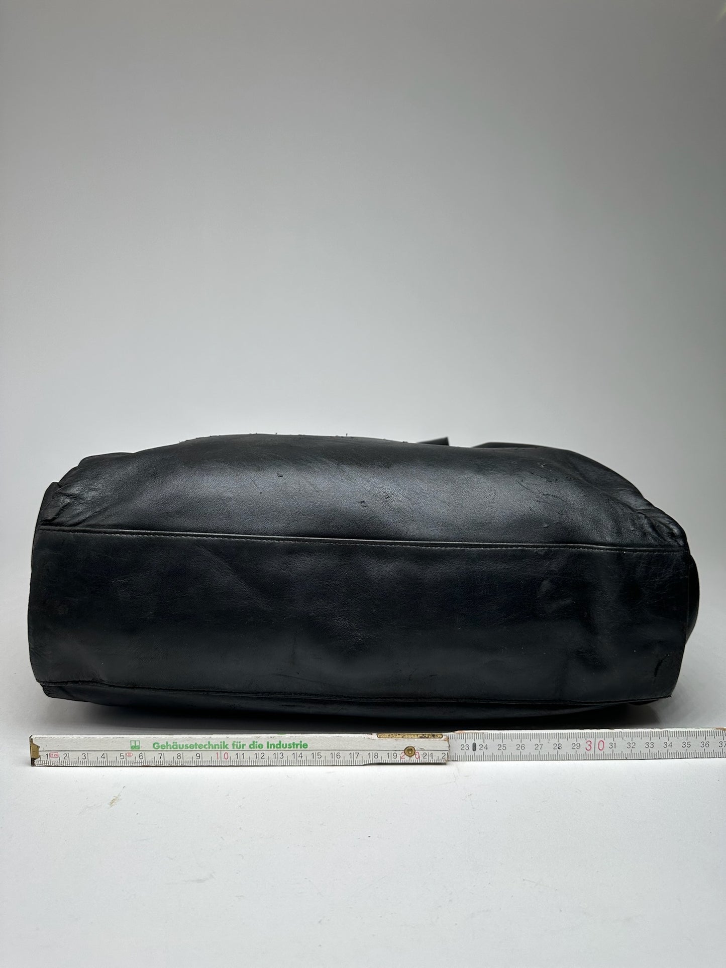 Vintage Prada Leather Bag Black