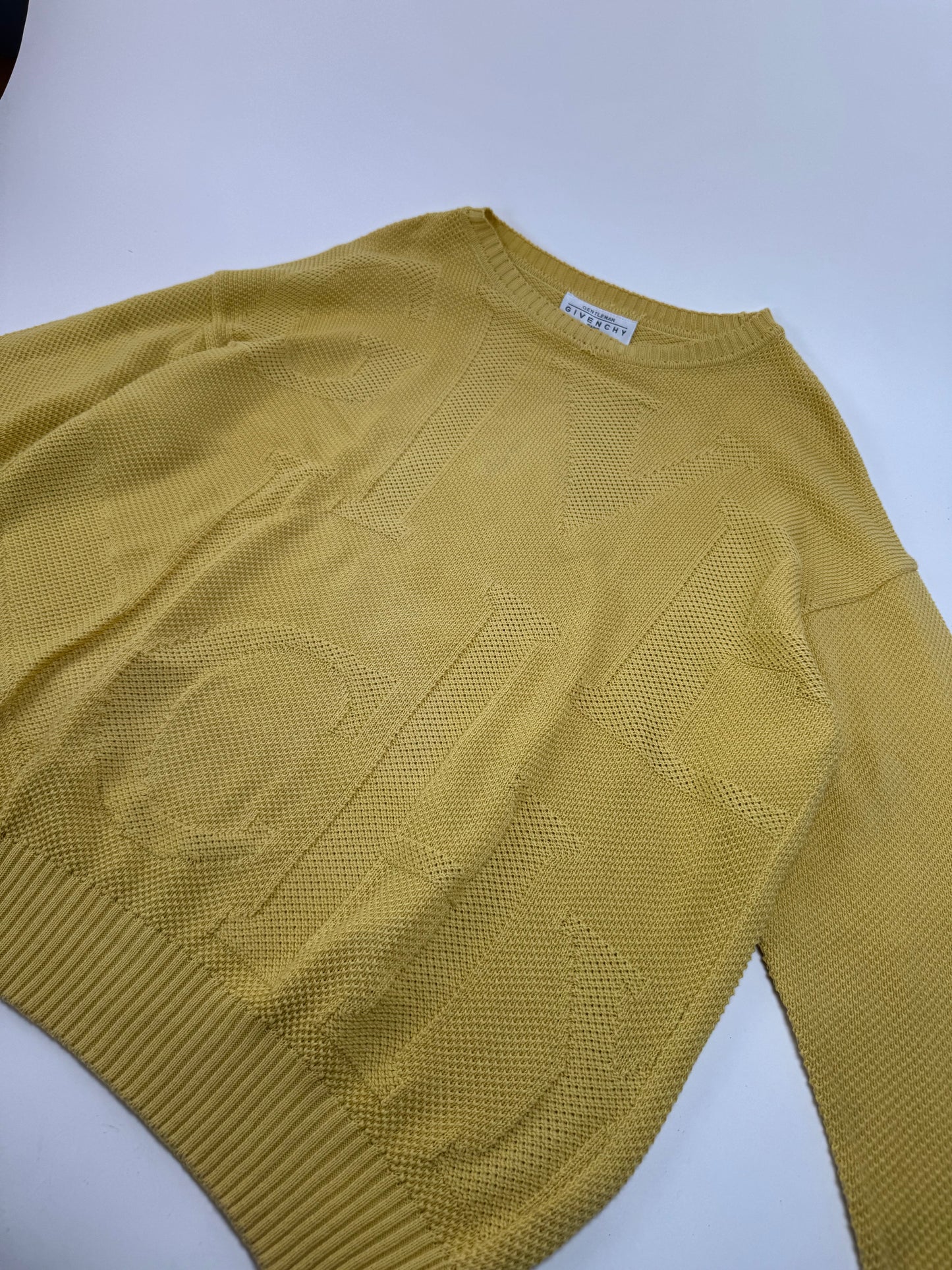 Vintage Givenchy Sweater M/L yellow