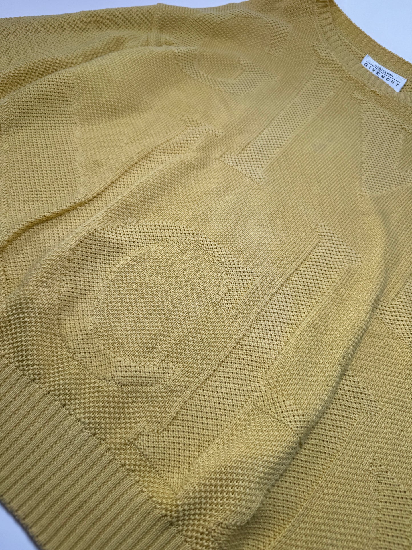 Vintage Givenchy Sweater M/L yellow