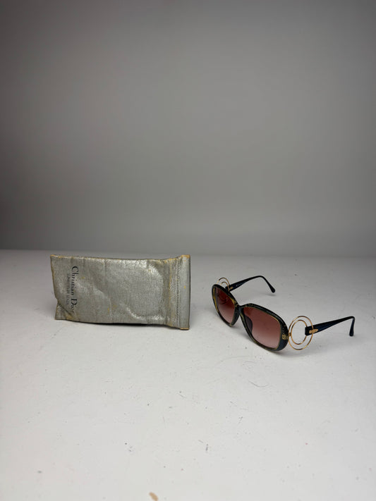 Vintage Dior Retro Sunglasses Multicolor