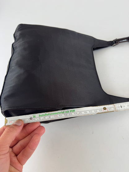 Sac Gucci vintage en bambou violet