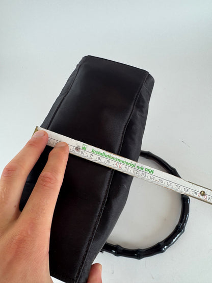 Sac Gucci vintage en bambou violet