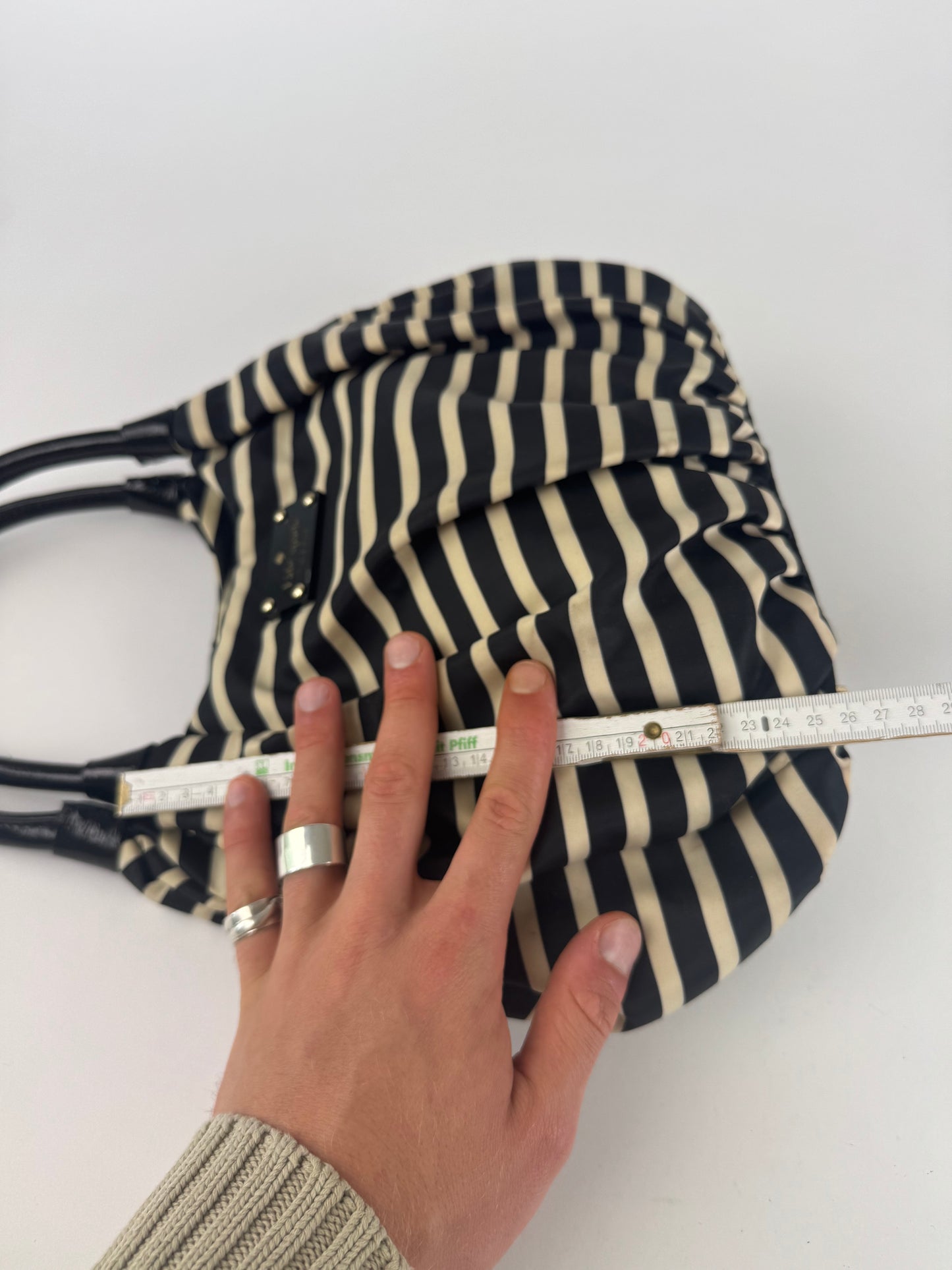 Vintage Kate Spade Canvas bag Striped