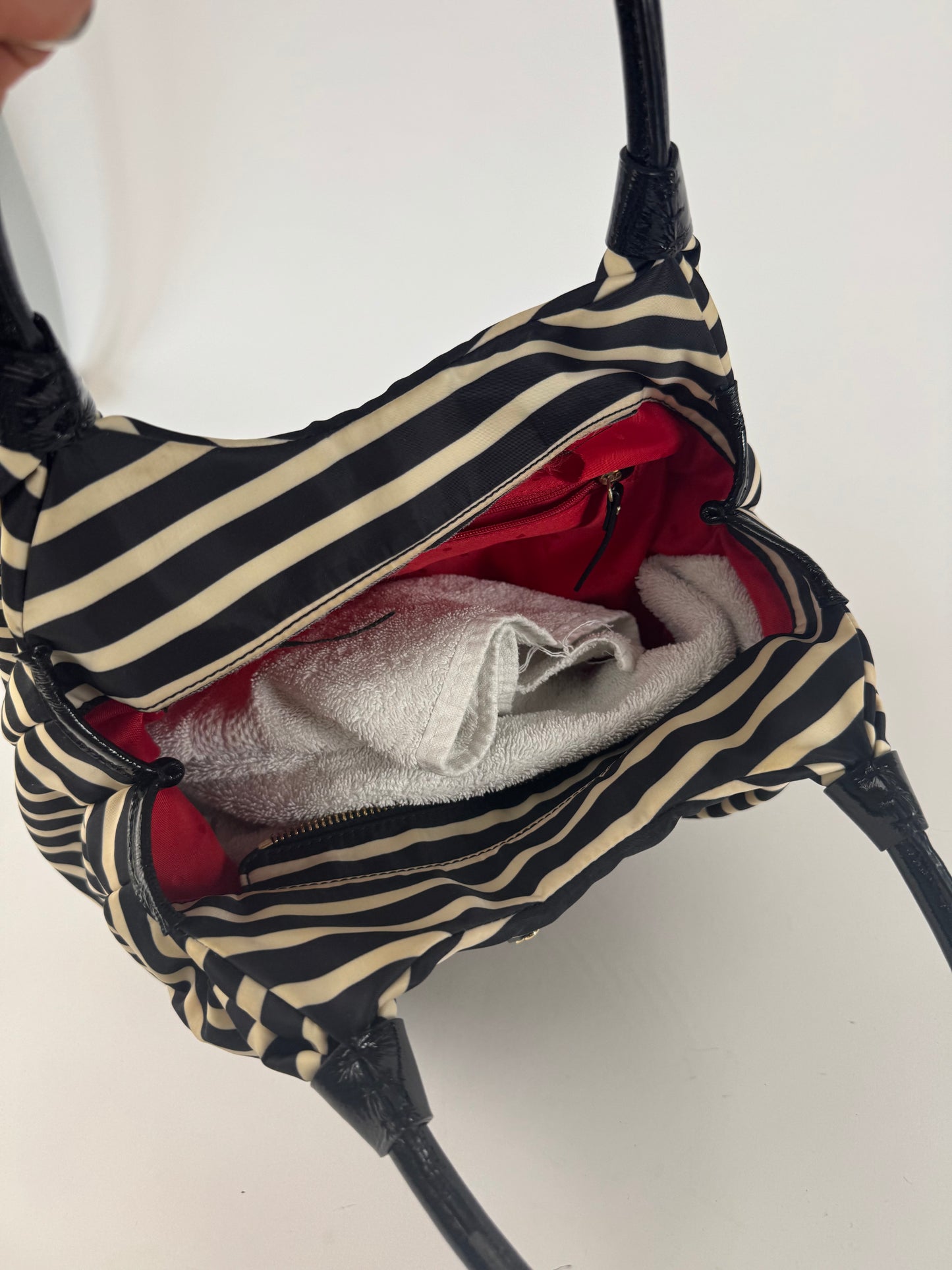 Vintage Kate Spade Canvas bag Striped