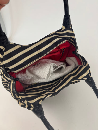 Vintage Kate Spade Canvas bag Striped
