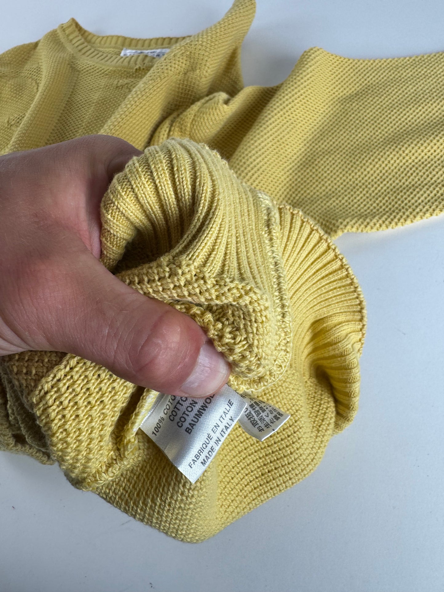 Vintage Givenchy Sweater M/L yellow