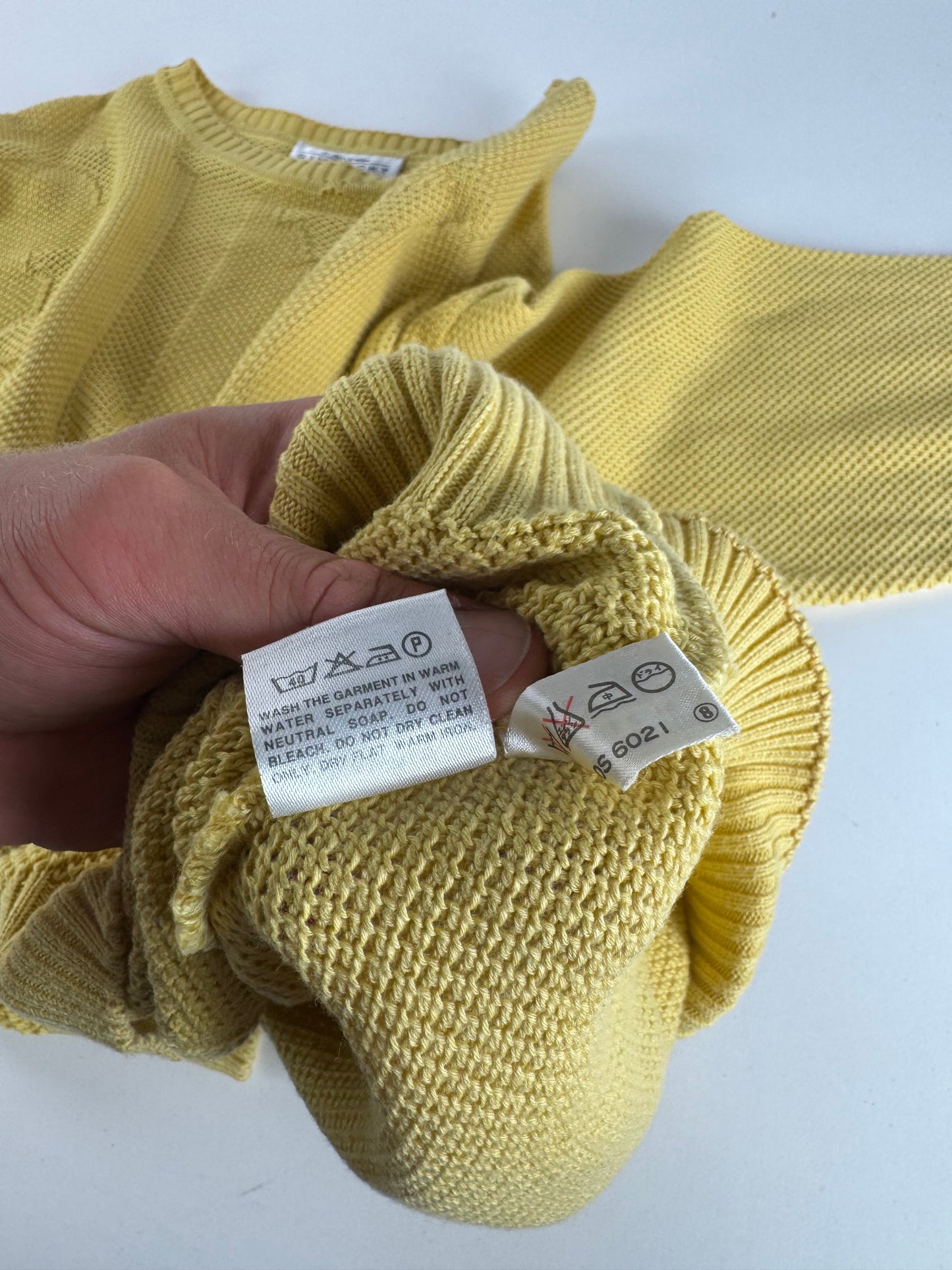 Vintage Givenchy Sweater M/L yellow