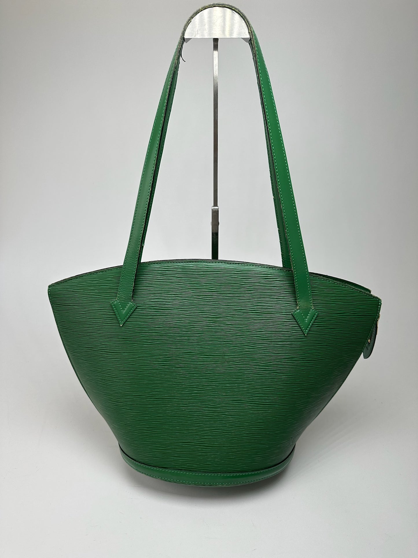 Vintage Louis Vuitton Saint Jacques EPI Leather Bag green