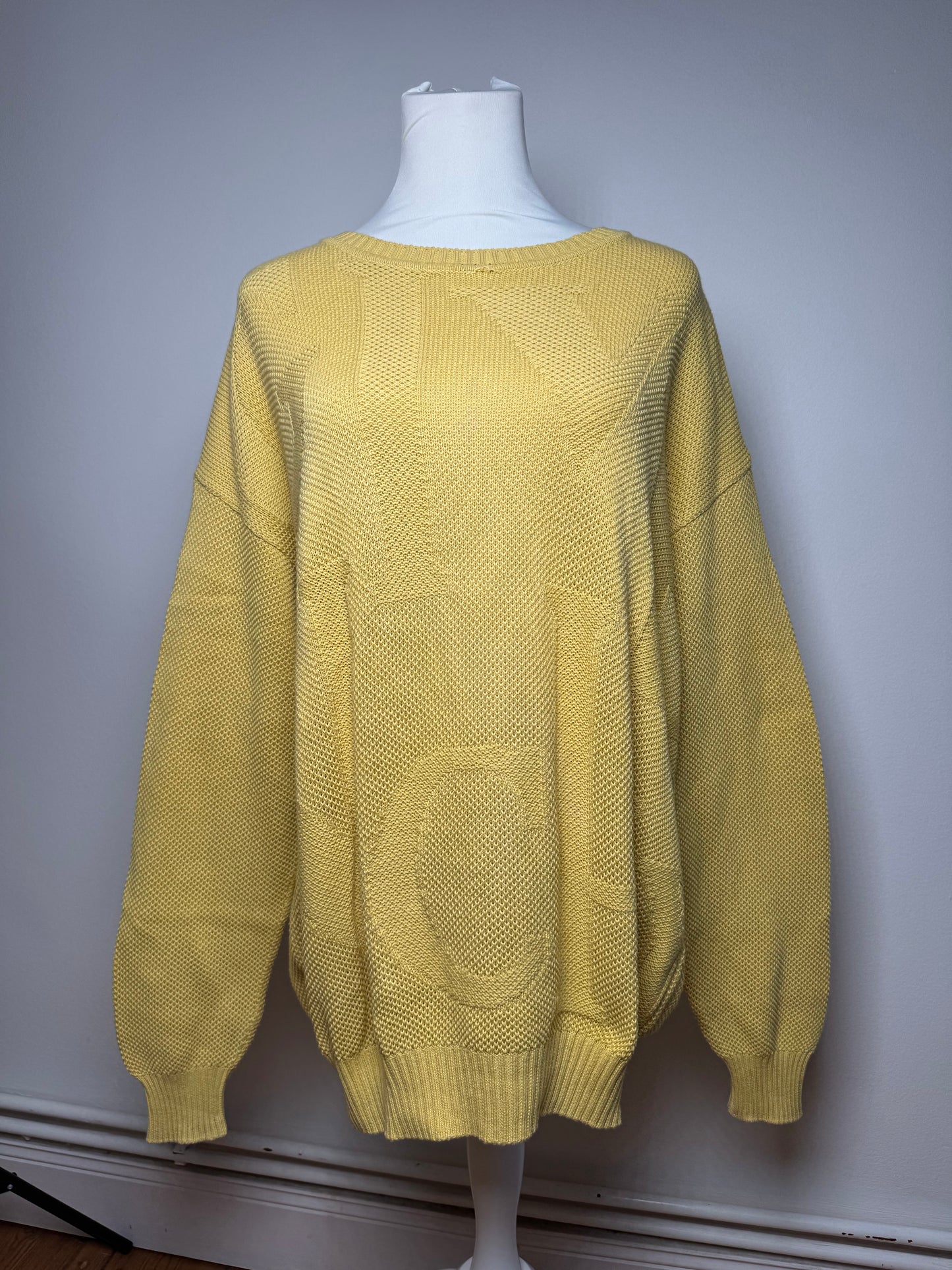 Vintage Givenchy Sweater M/L yellow