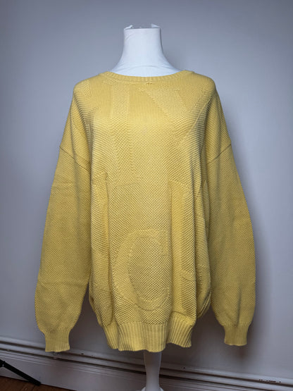 Vintage Givenchy Sweater M/L yellow