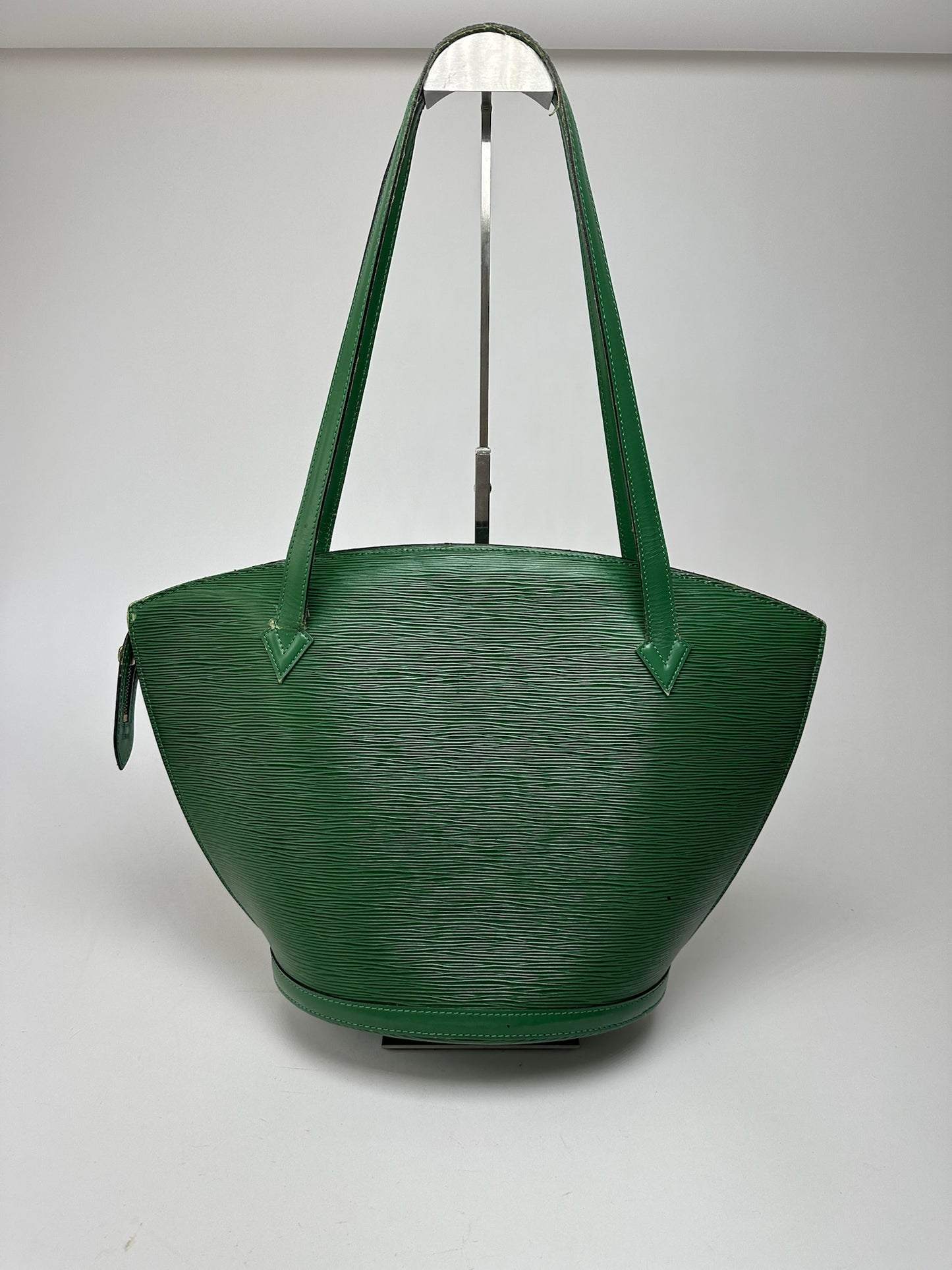 Vintage Louis Vuitton Saint Jacques EPI Leather Bag green